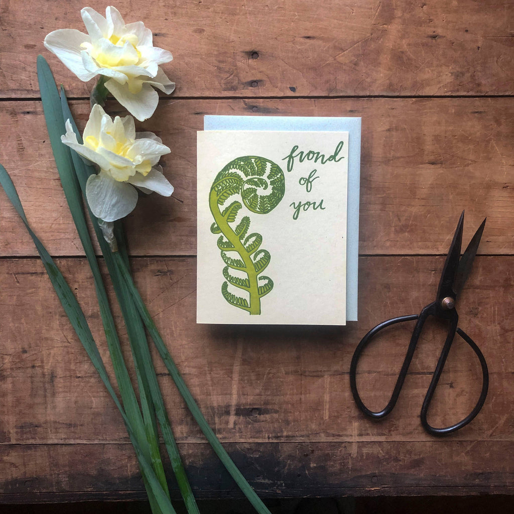 Frond of You Card by Ratbee Press
