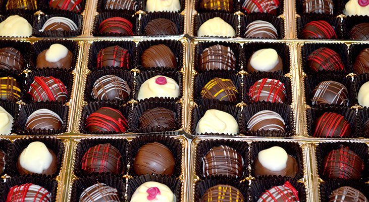 Queen Bee Mini Truffles 16piece Sampler